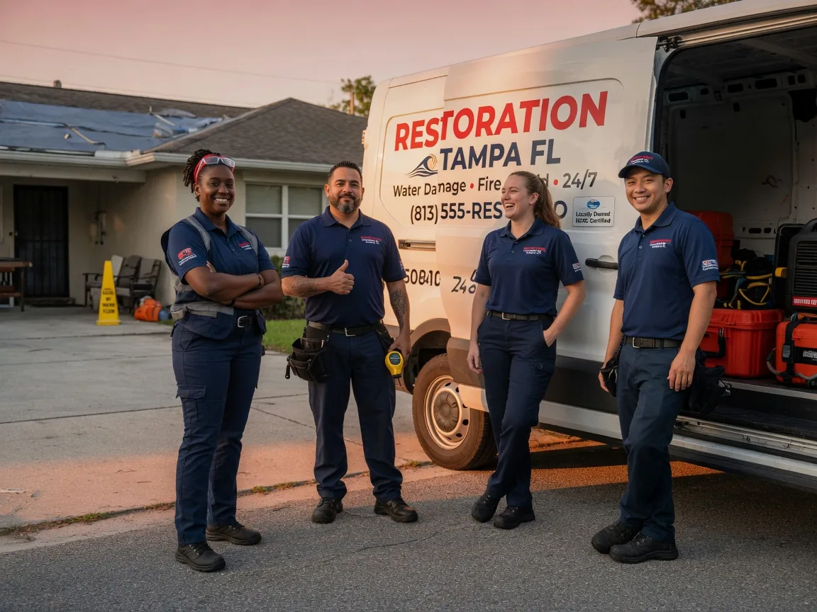 Water Damage Restoration company in Pittsburg, TX
